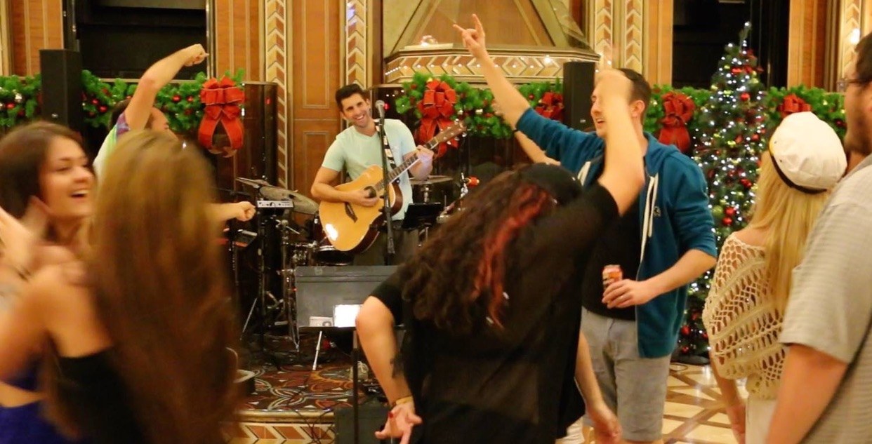 James Grande - Holiday Performance at Sea - Carnival Cruise Line out of Miami