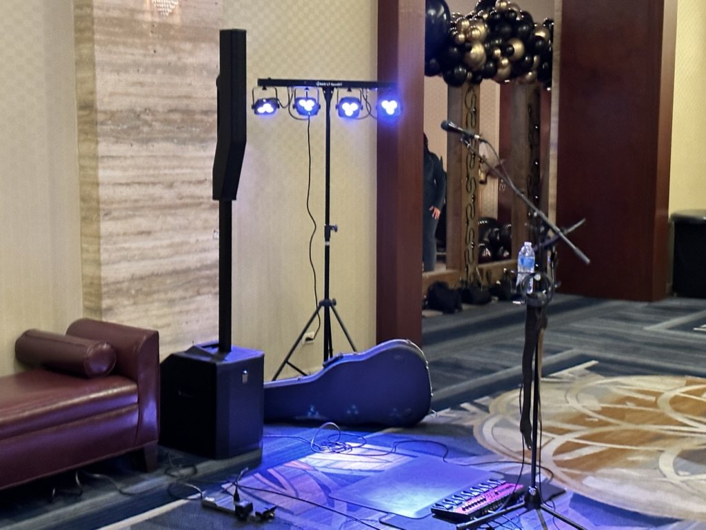 Corporate entertainment - Singer Guitarist James Grande (solo musician stage)